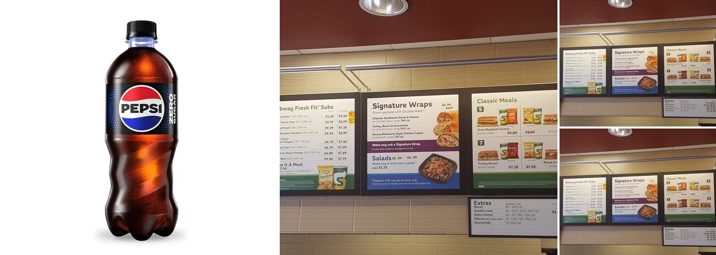 Subway Menu