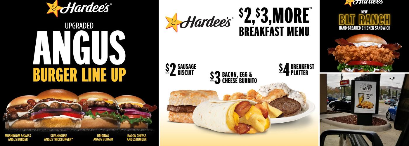 Hardee's Menu