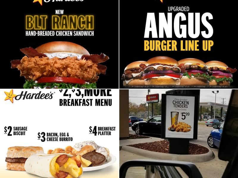 Hardee's Menu