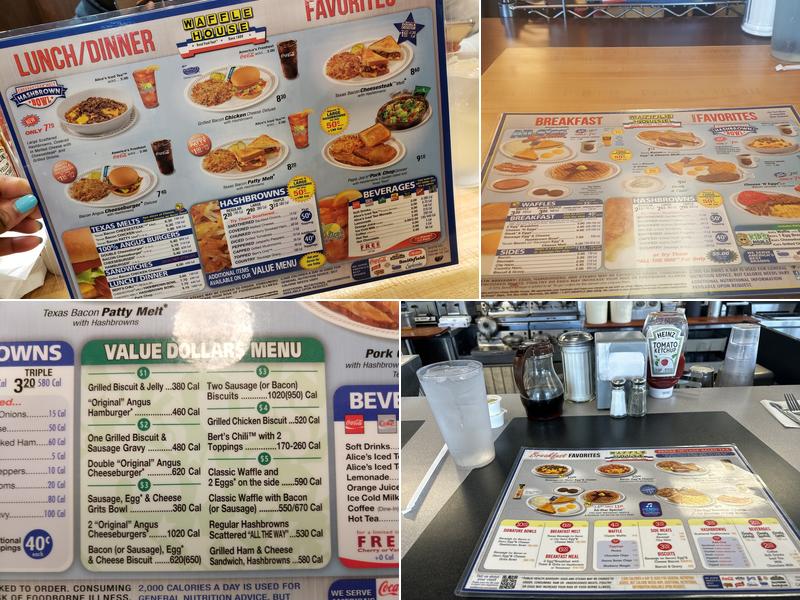 Waffle House Menu