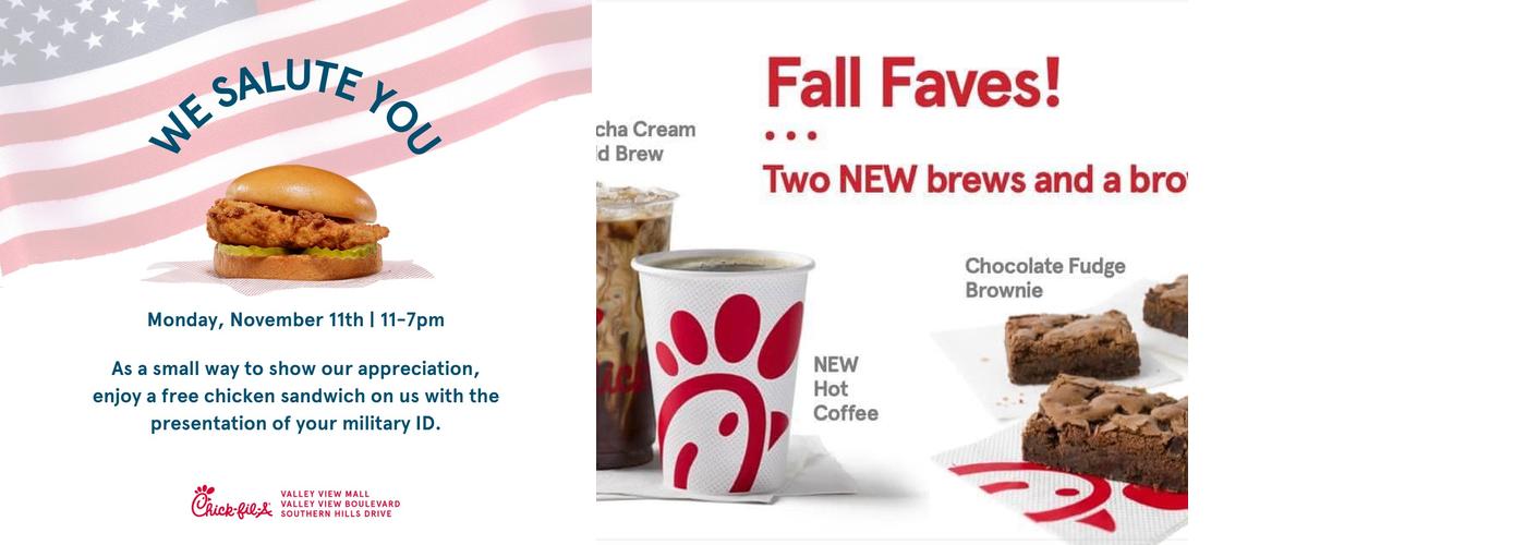 Chick-fil-A Menu