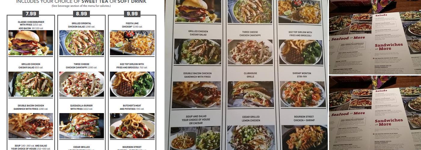 Applebee's Grill + Bar Menu