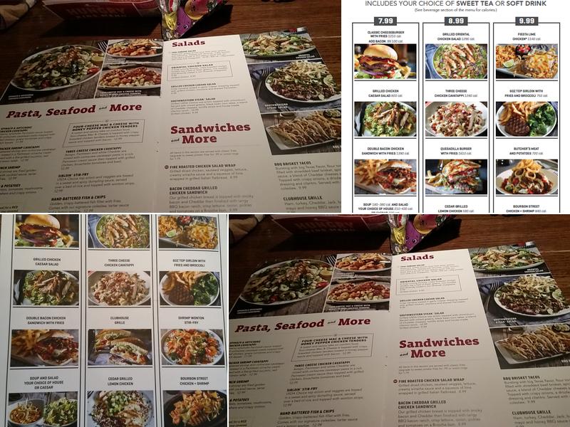 Applebee's Grill + Bar Menu