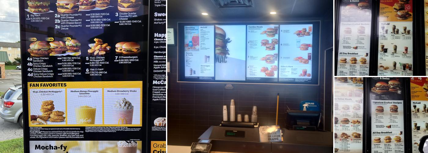 McDonald's Menu