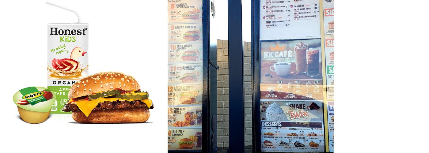 Burger King Menu