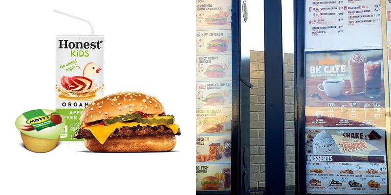 Burger King Menu