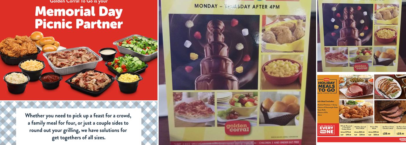 Golden Corral Buffet & Grill Menu