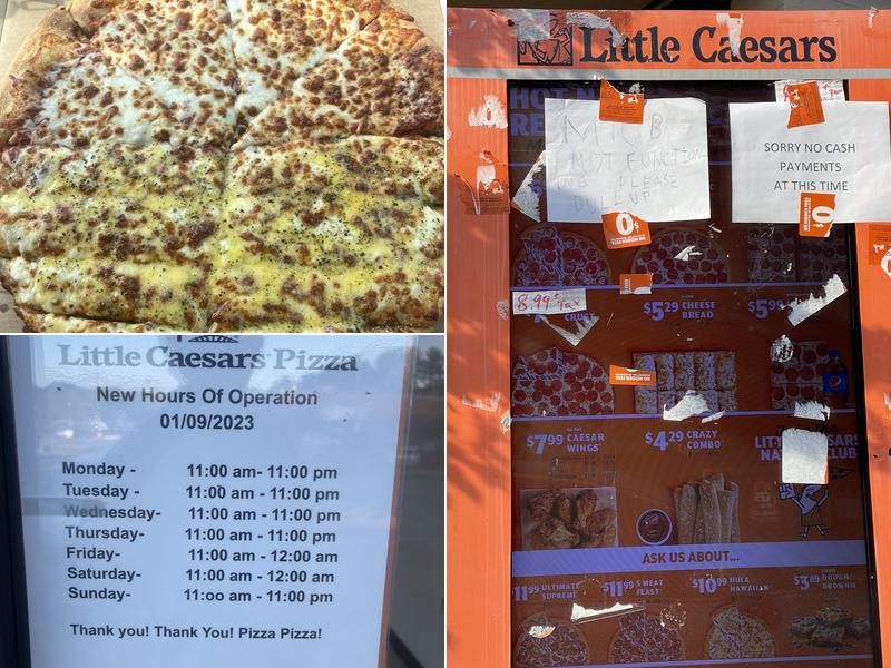 Little Caesars Pizza Menu