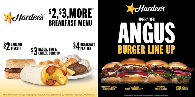 Hardee's Menu