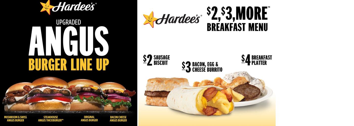 Hardee's Menu