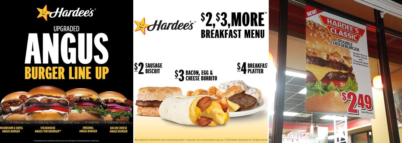 Hardee’s Menu