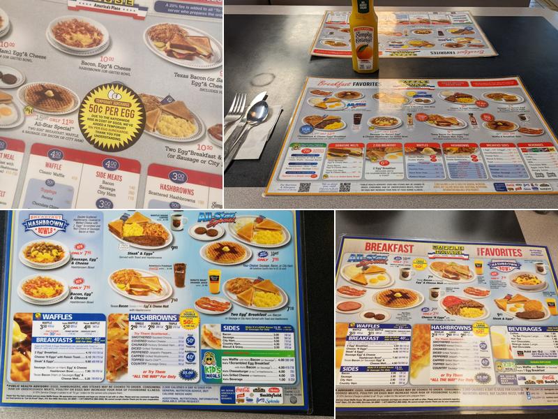 Waffle House Menu