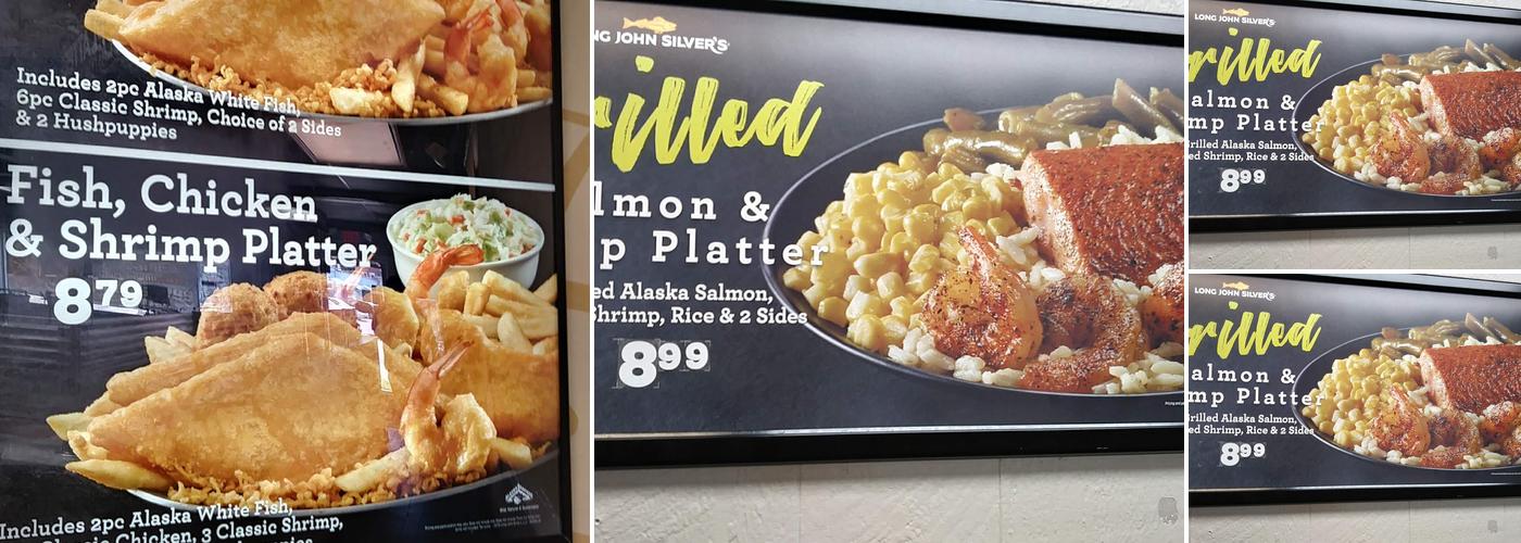 Long John Silver's Menu