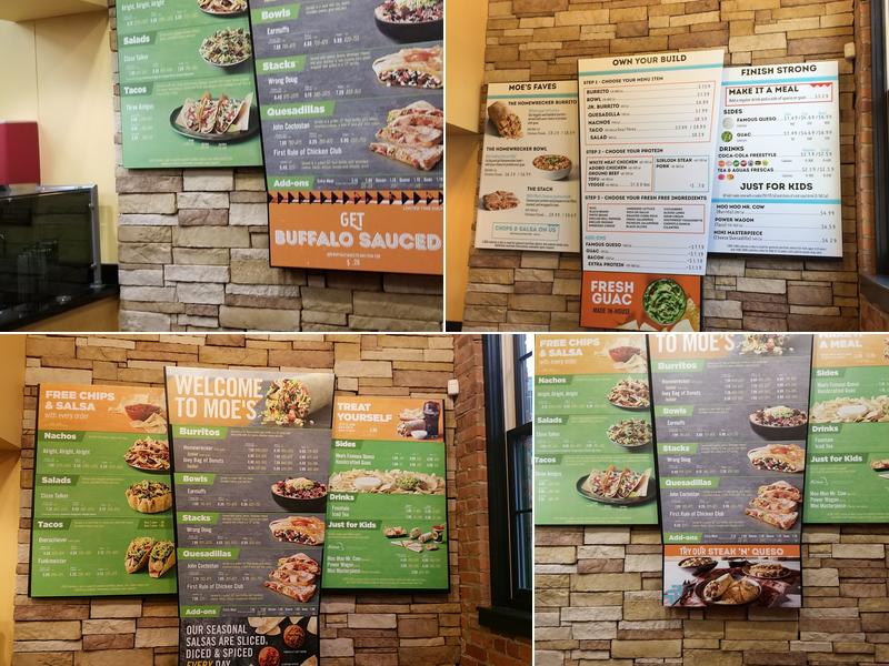 Moe's Southwest Grill Menu