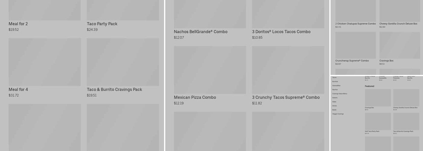 Taco Bell Menu