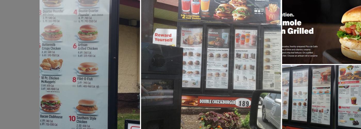 McDonald's Menu