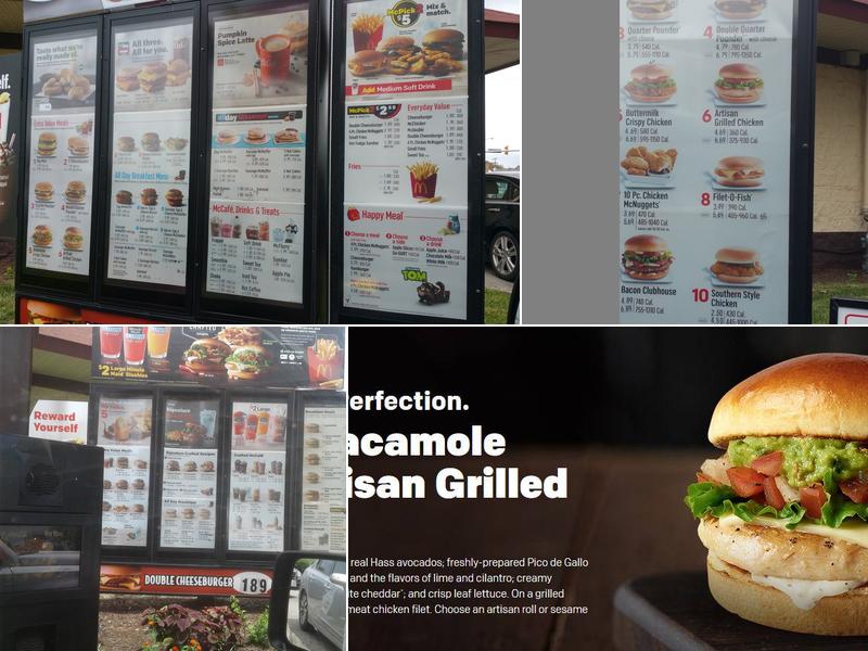 McDonald's Menu