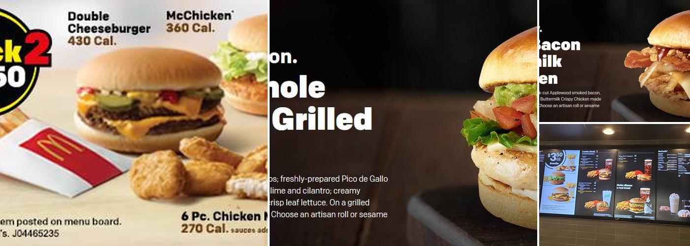 McDonald's Menu