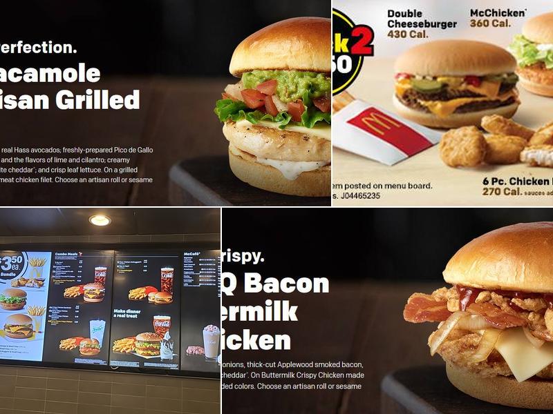 McDonald's Menu