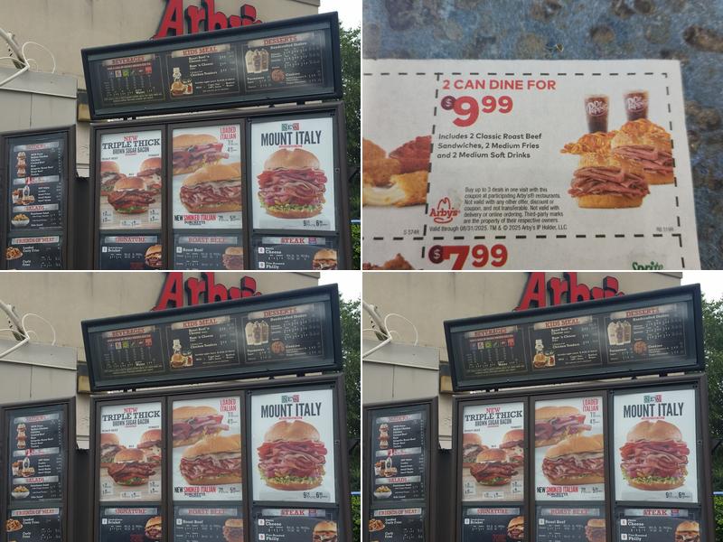 Arby's Menu