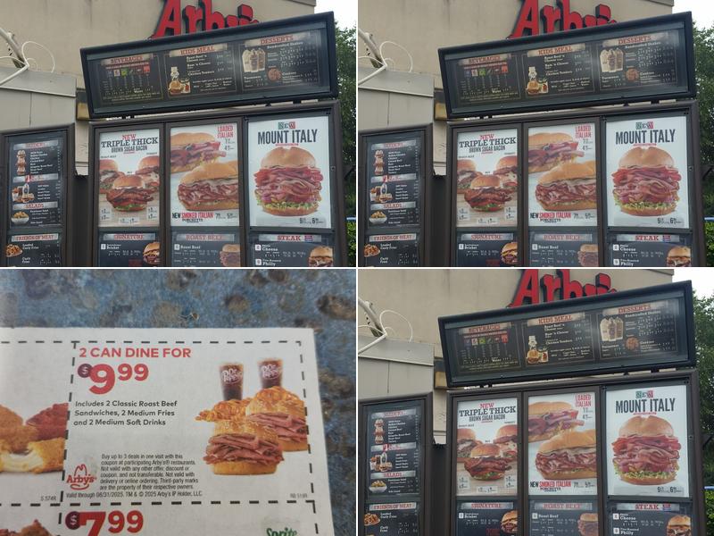 Arby's Menu