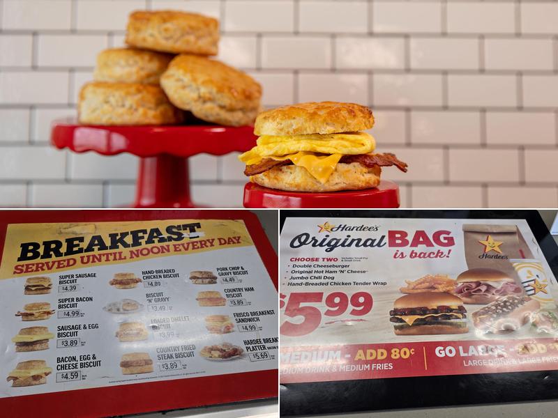 Hardee's Menu