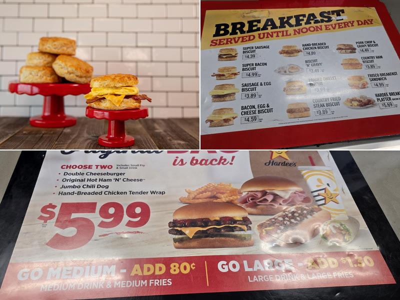 Hardee’s Menu