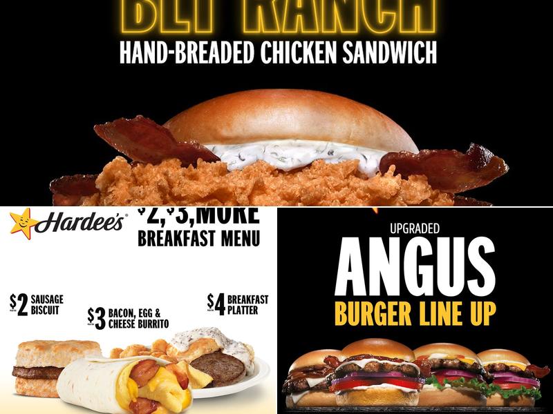 Hardee's Menu