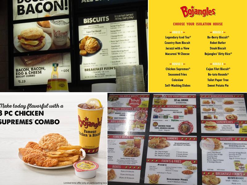 Bojangles Menu