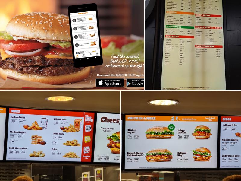 Burger King Menu