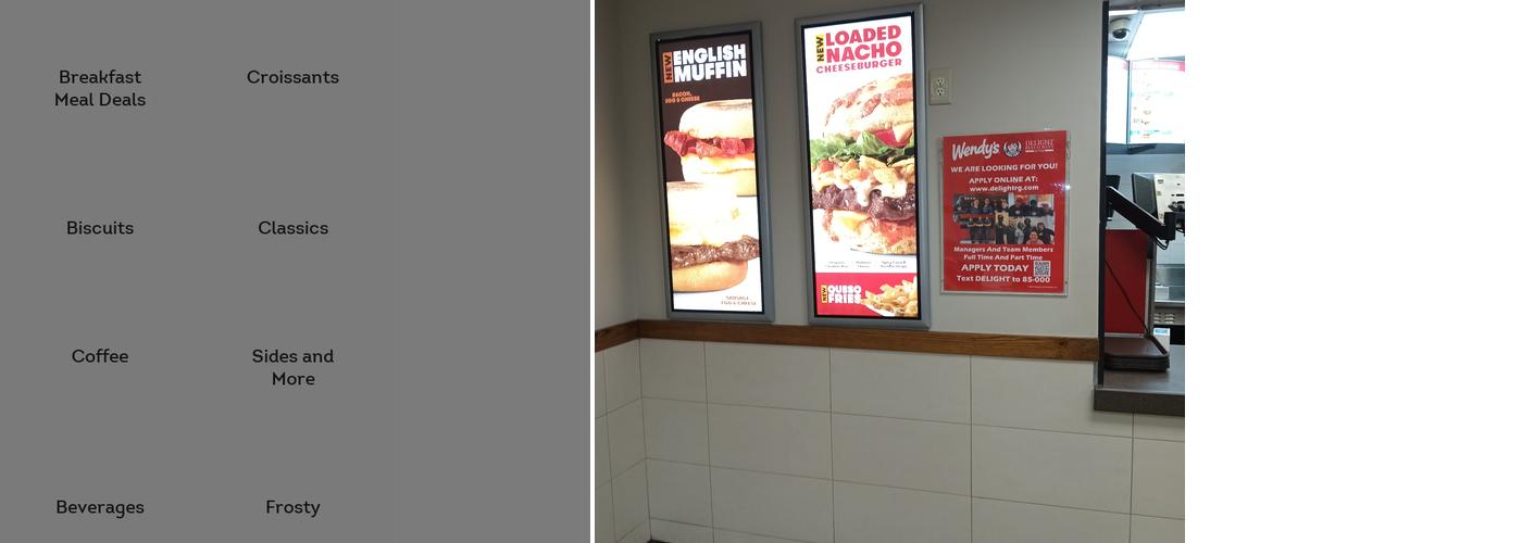 Wendy's Menu