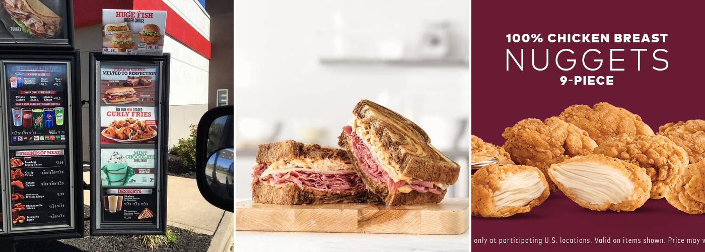 Arby's Menu