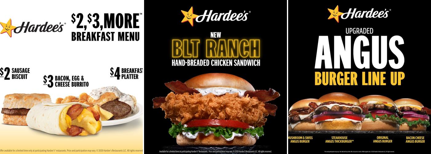 Hardee’s Menu