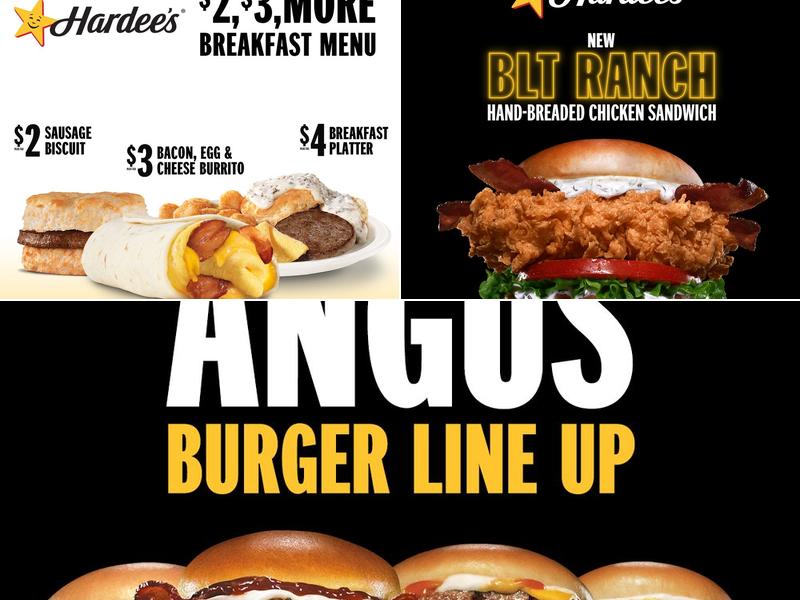 Hardee’s Menu