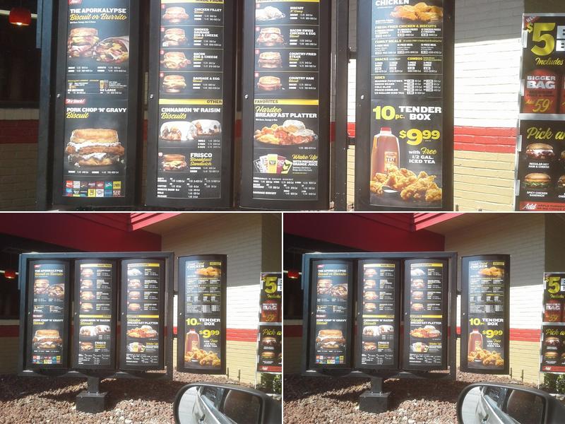 Hardee’s Menu