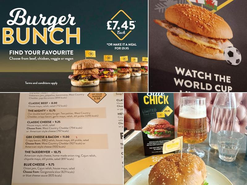 Gourmet Burger Kitchen Menu