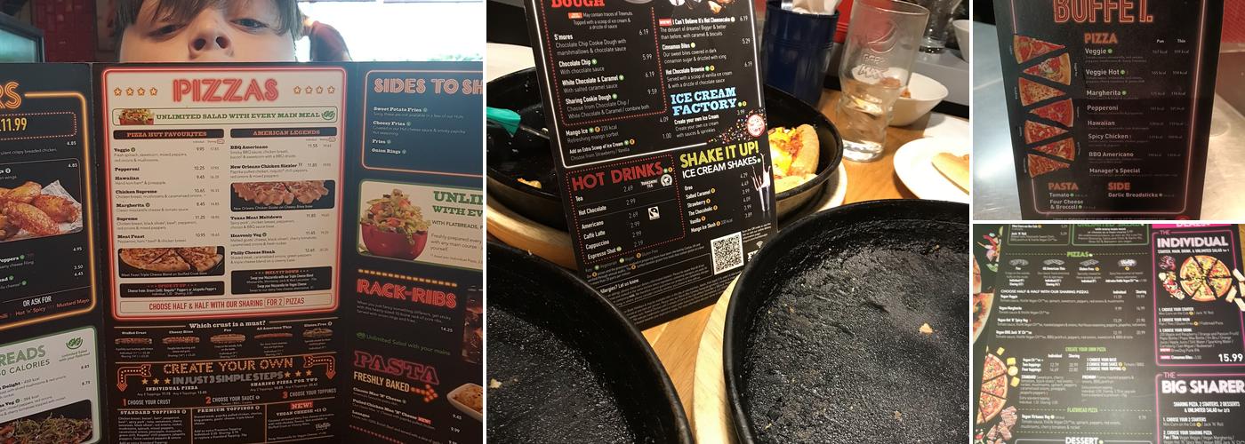 Pizza Hut Menu