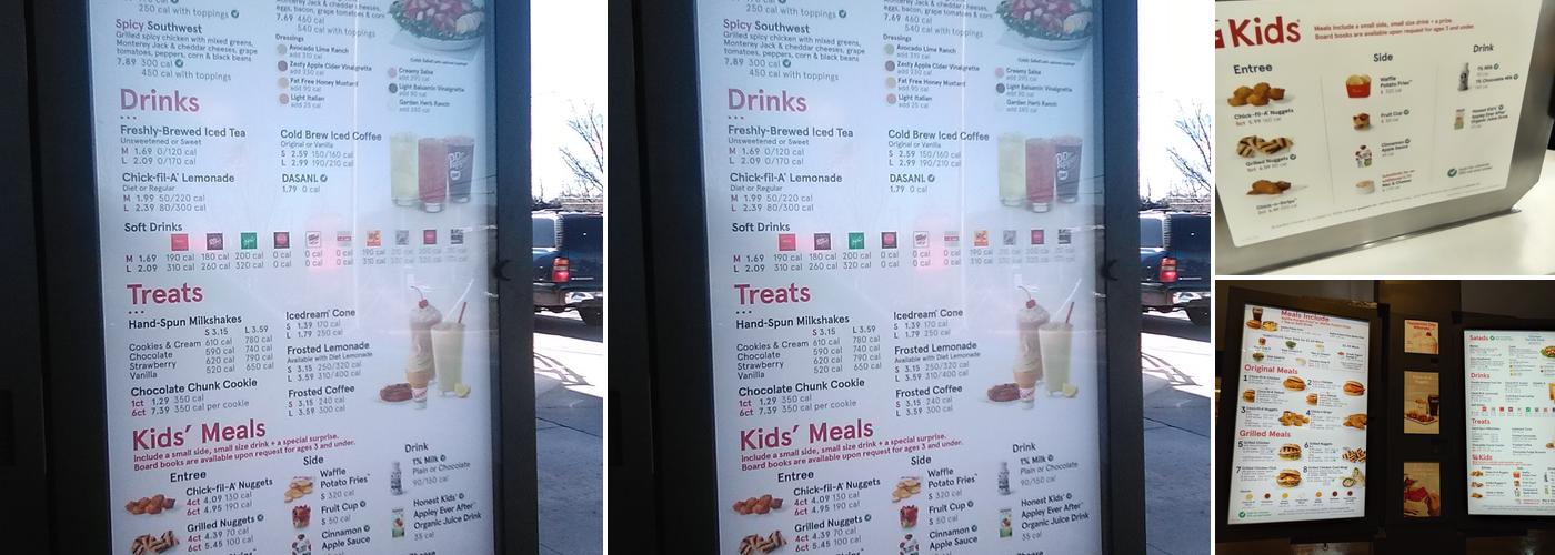 Chick-fil-A Menu