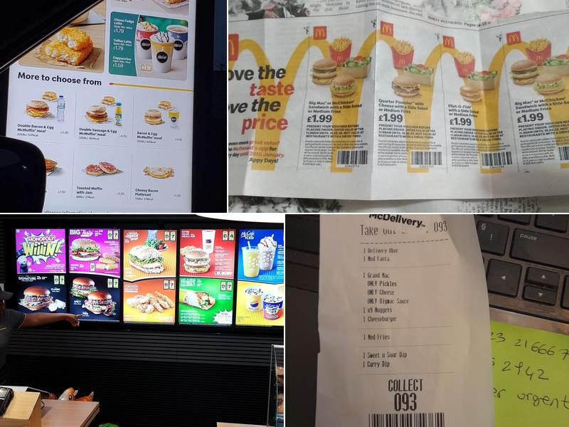 McDonald's Menu