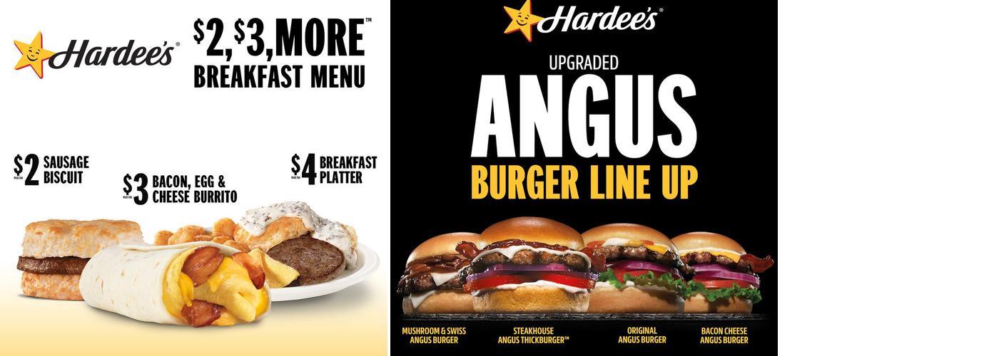 Hardee's Menu