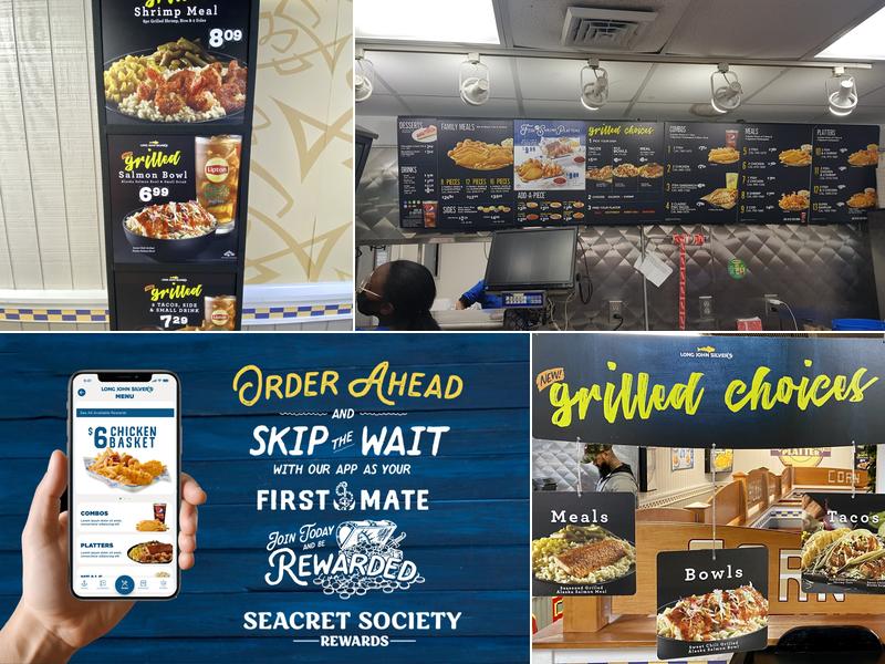 Long John Silver's Menu