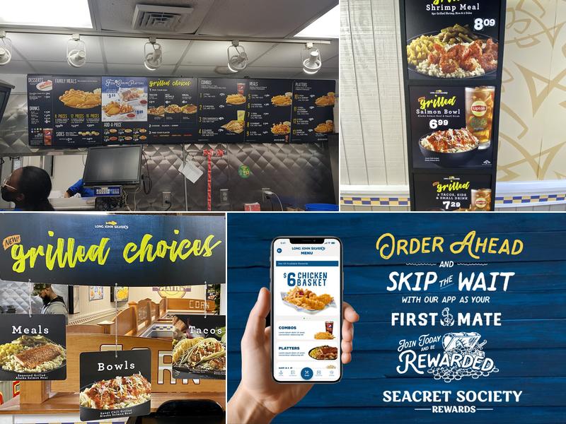 Long John Silver's Menu