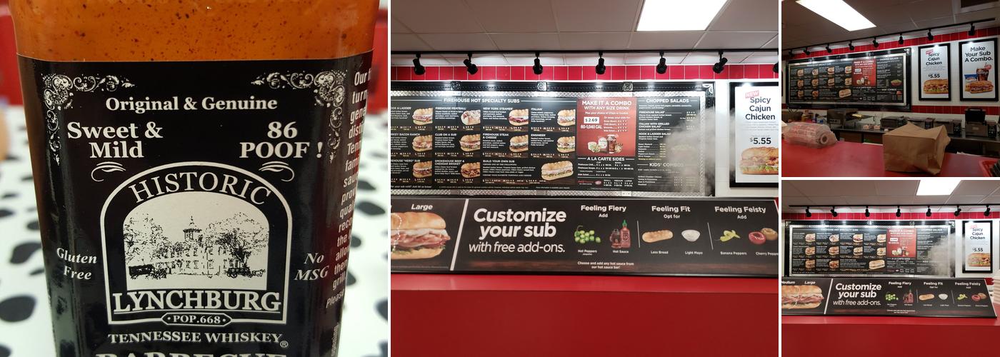 Firehouse Subs Wards Rd Menu