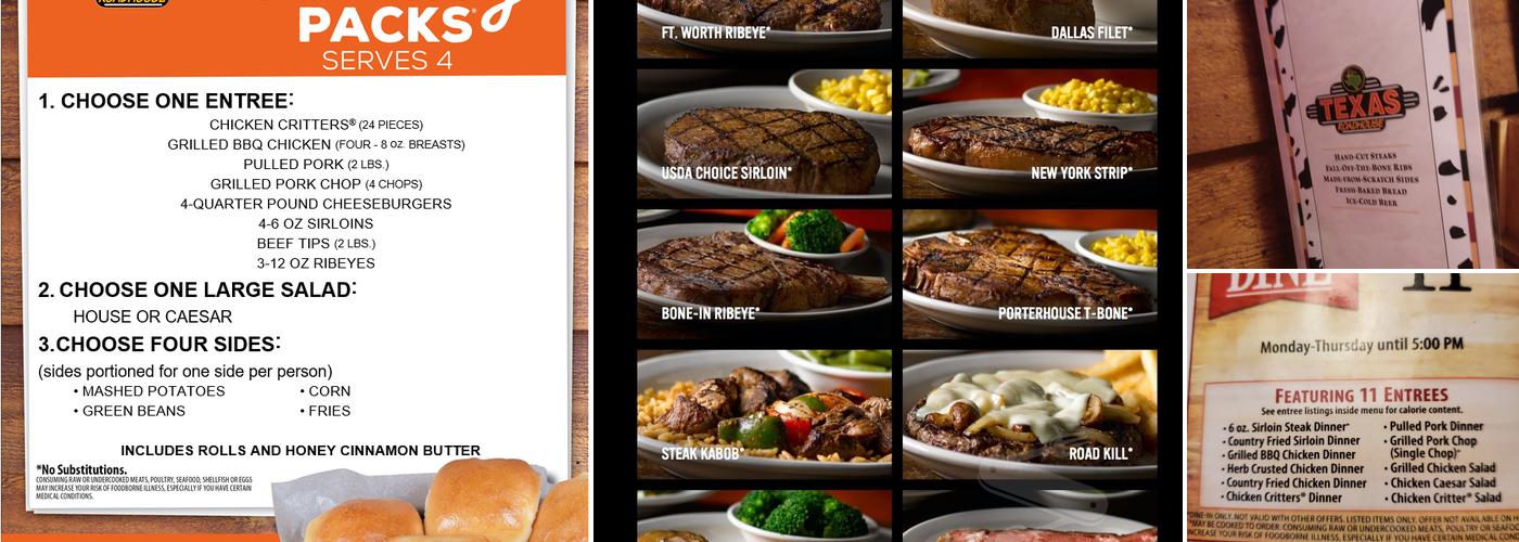 Texas Roadhouse Menu