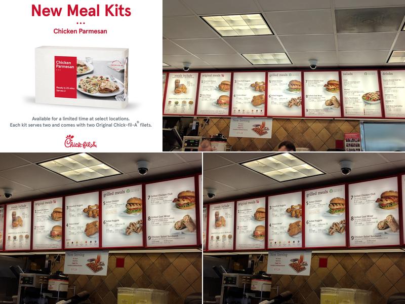 Chick-fil-A Menu