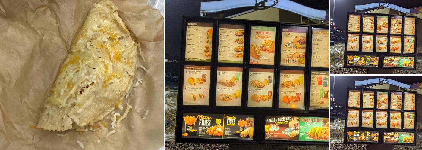 Taco Bell Menu