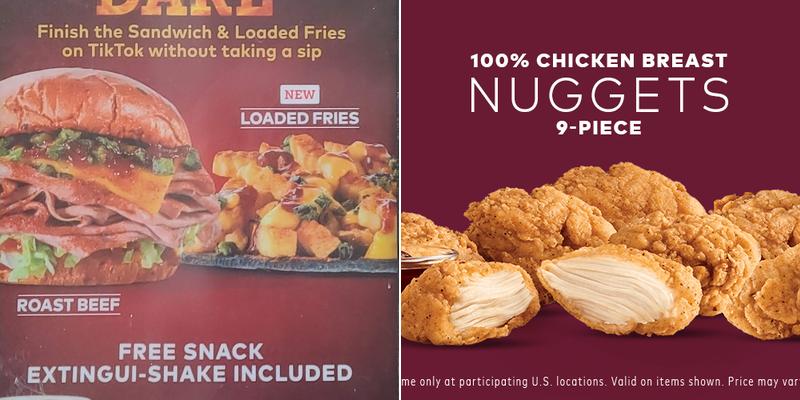 Arby's Menu