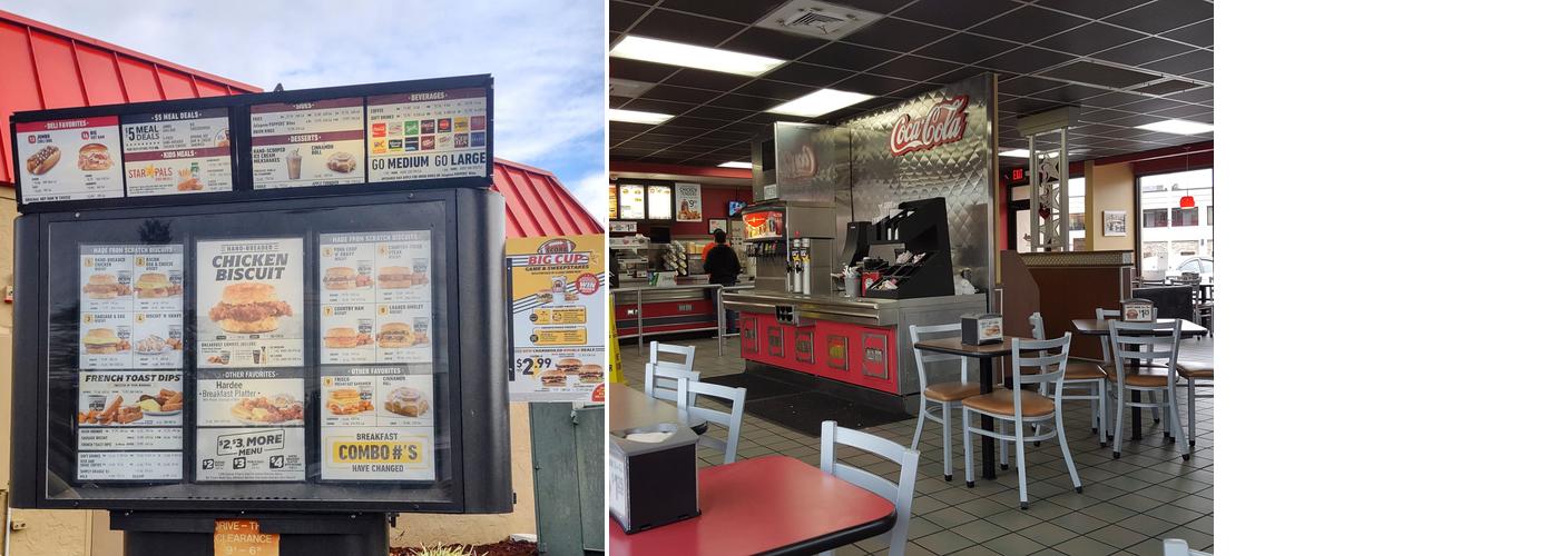 Hardee's Menu