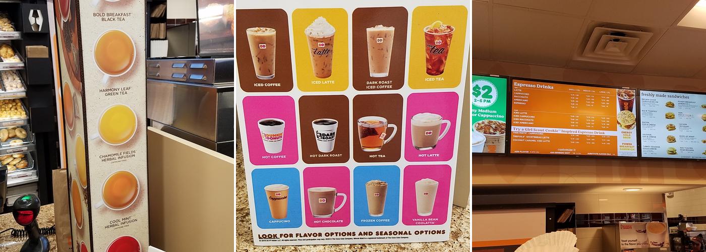 Dunkin' Menu