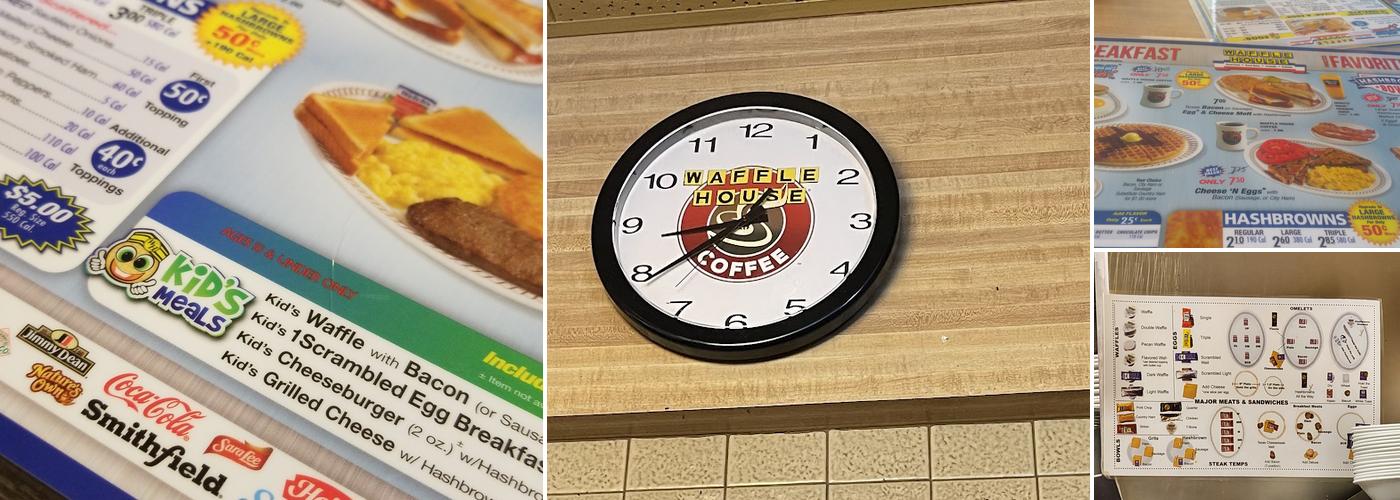 Waffle House Menu